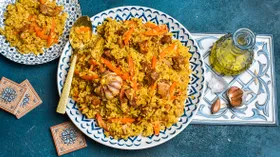 Плов в рукаве для запекания