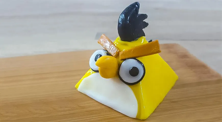 Бисквитное пирожное Angry Birds 