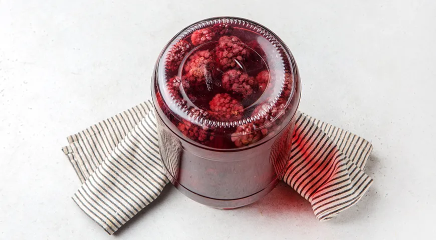 Компот из ежевики на зиму