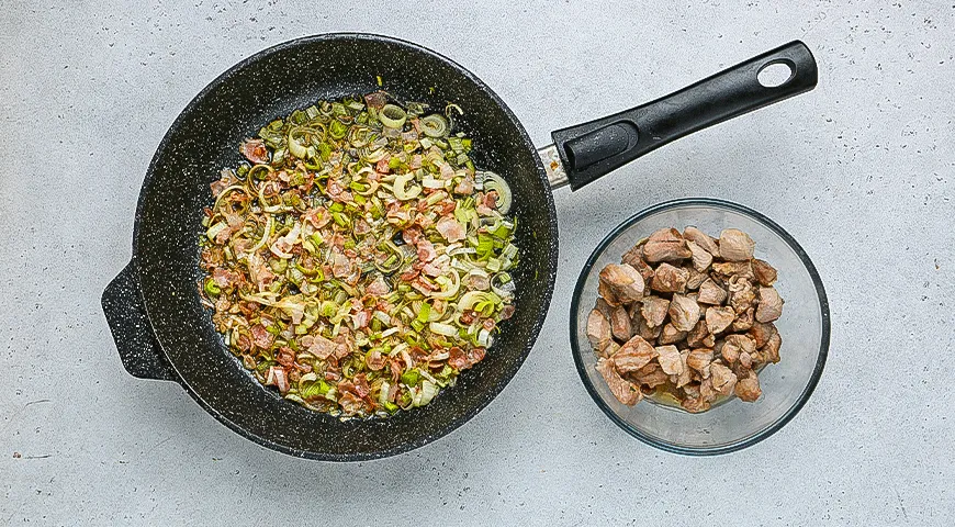 Сливочные мини-запеканки с курицей