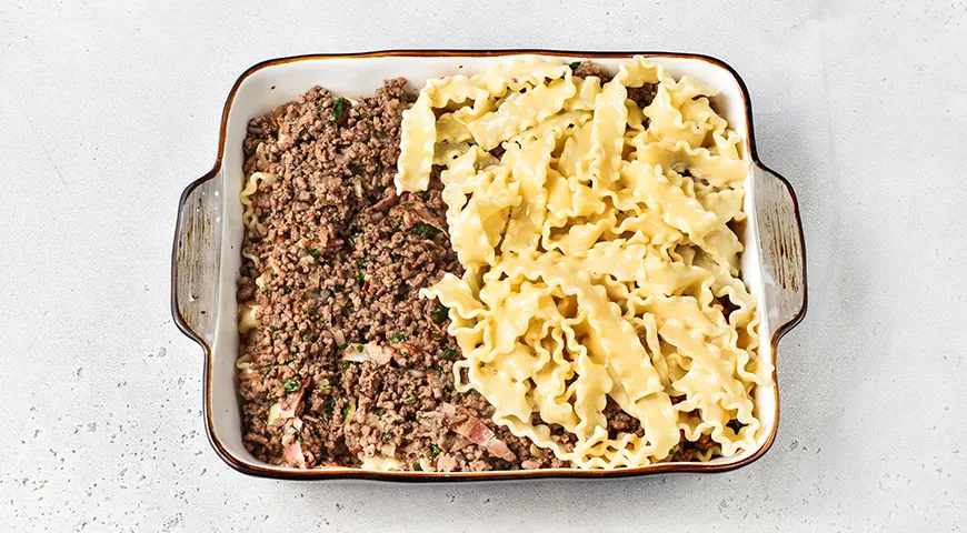 Макаронник с фаршем