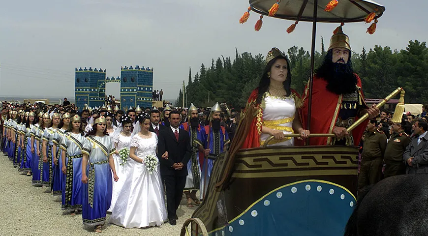 В дни Ассирийского нового года принято играть свадьбы