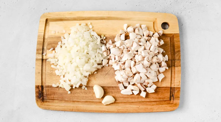 Хинкали с грибами