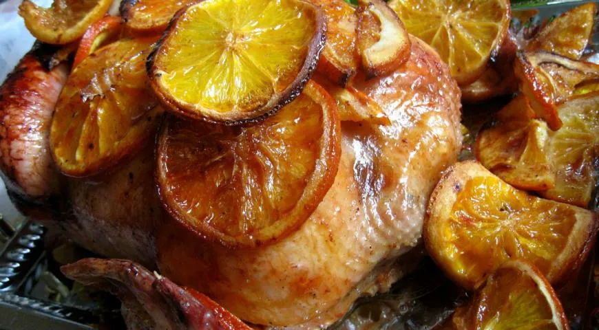 Куриное филе в апельсиновом соусе - пошаговый рецепт с фото