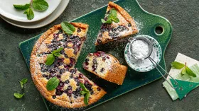 Рецепты с приправами, мукой пшеничной и черникой