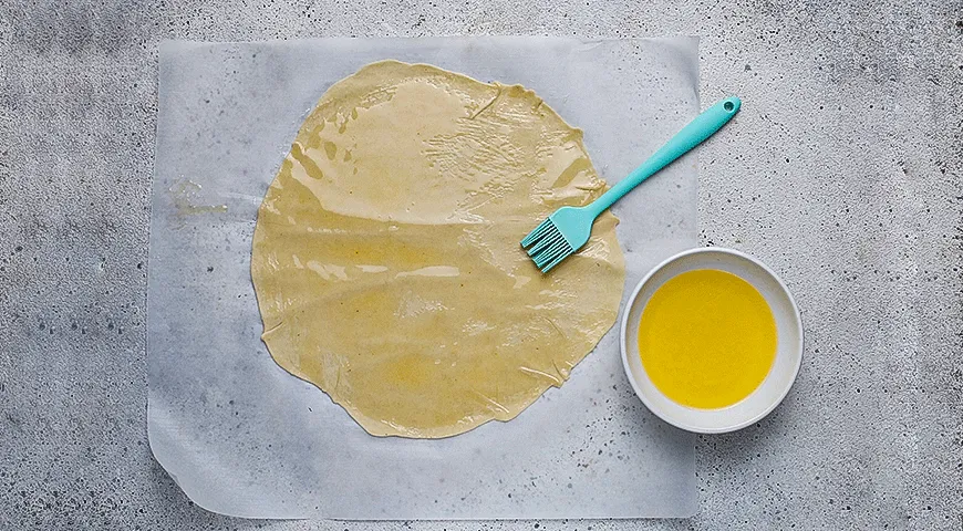 Слоеная лепешка по-адыгейски