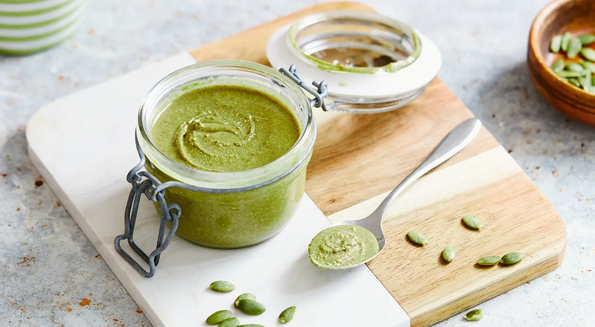 Урбеч из тыквенных семечек