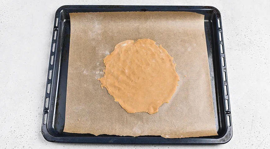 Медовик с малиной