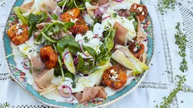 Рецепты с маслом оливковым, сыром Моцарелла и рукколой