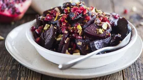 Рецепты с уксусом, орехами и гранатом