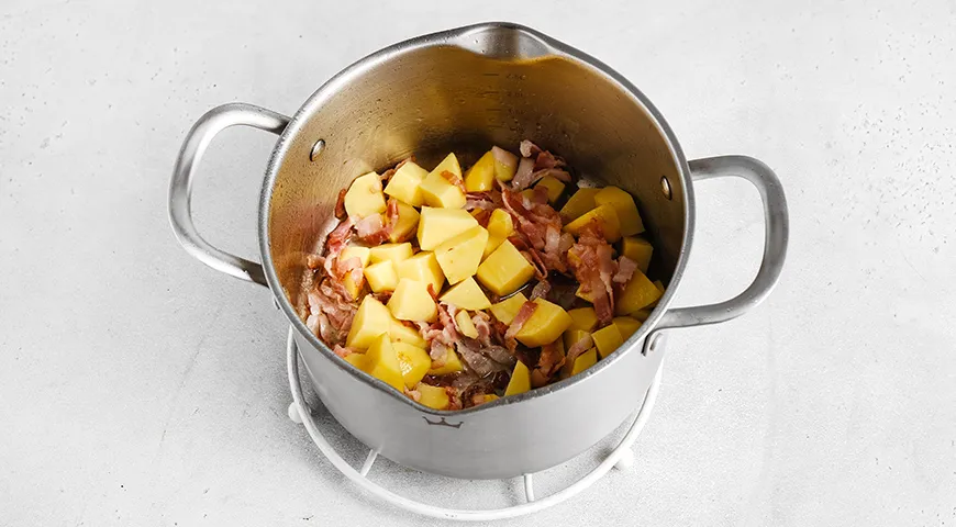 Чешский чесночный суп