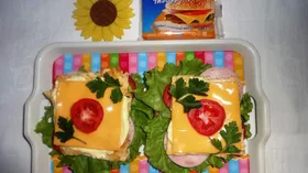 Простые рецепты с плавлеными сырами и мясной гастрономией