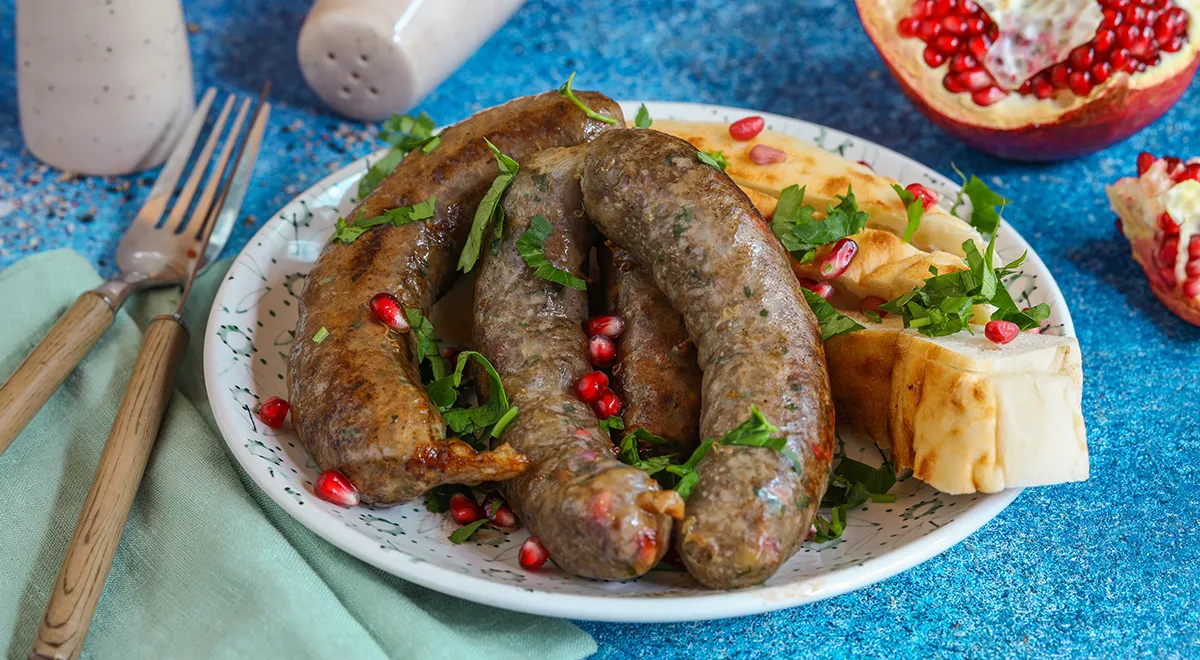 Домашние купаты из говядины