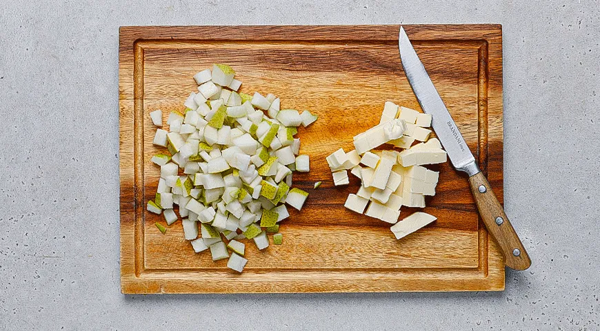 Грушевые пончики ссоленой карамелью