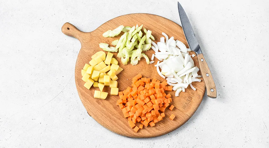 Грибной суп с мясом