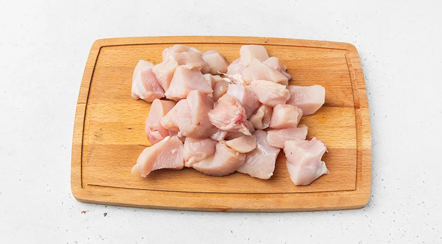 Жаркое из курицы с картошкой