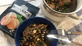 Рецепты с мясом, орехами и черносливом