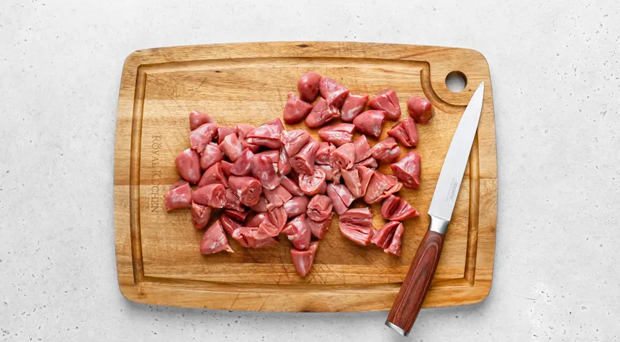 Куриные сердечки в кляре