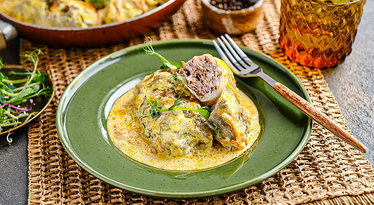 Рецепт классических голубцов с говяжьим фаршем