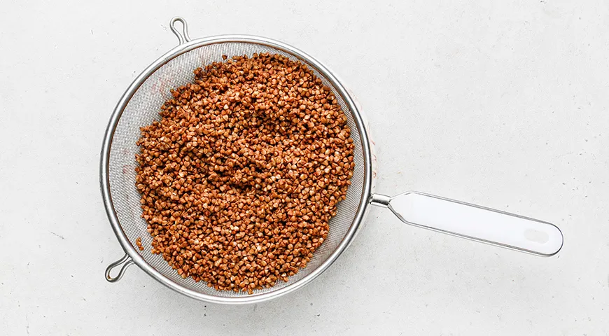 Гречка с тунцом