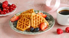 Печенье в форме на газу, как в детстве