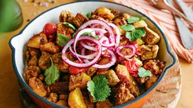 Рецепты с приправами, овощами и мясом