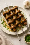 Маринованные шампиньоны на гриле