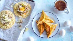 Рецепты с мукой пшеничной, сырами и говядиной