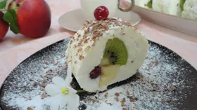 Простые рецепты с фруктами и творогом