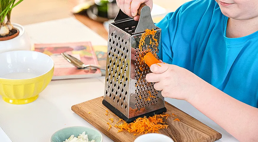 Овощные вафли с манкой