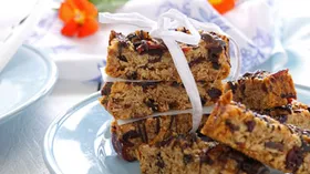 Здоровые рецепты - батончик-мюсли