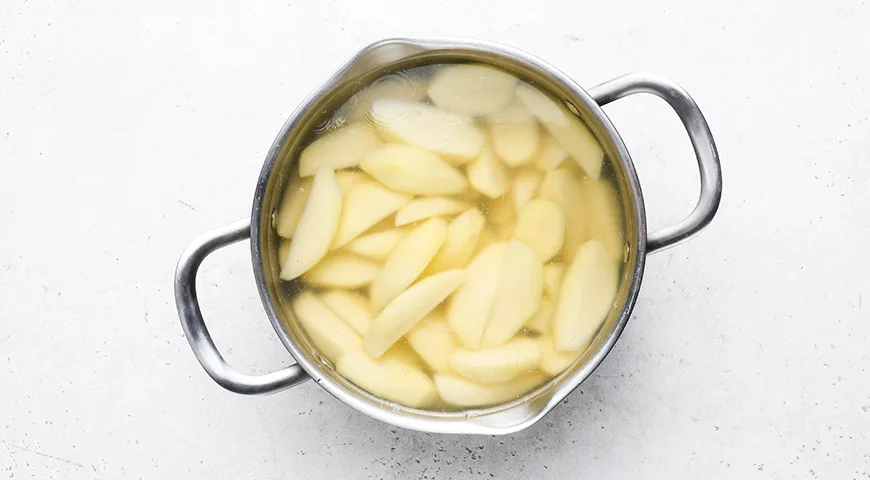 Картошка в соевом соусе, запеченная в духовке