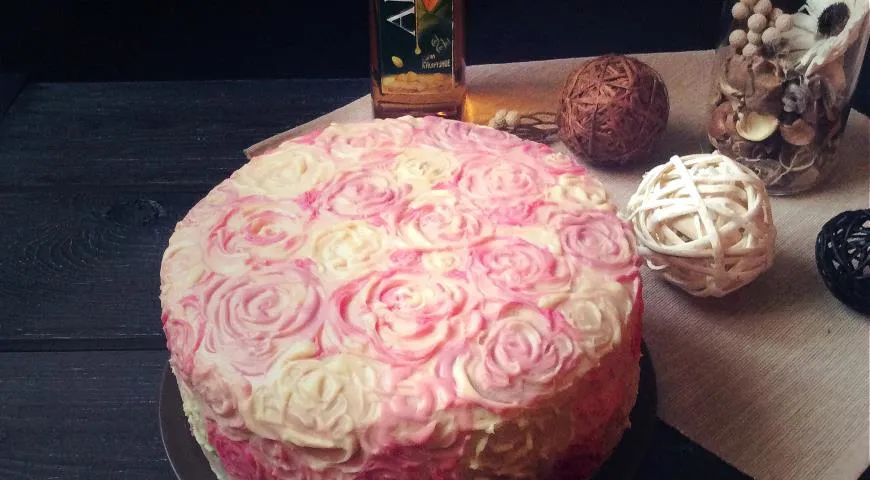 Рецепт вкуснейшего ягодного торта, назовём его, пожалуй, “Розовые грёзы”