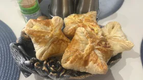 Конвертики с творогом в аэрогриле