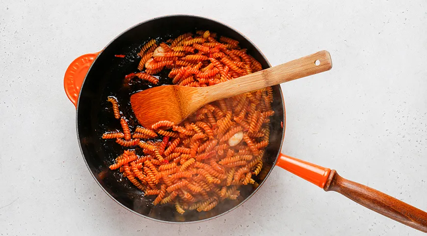 Жареные макароны