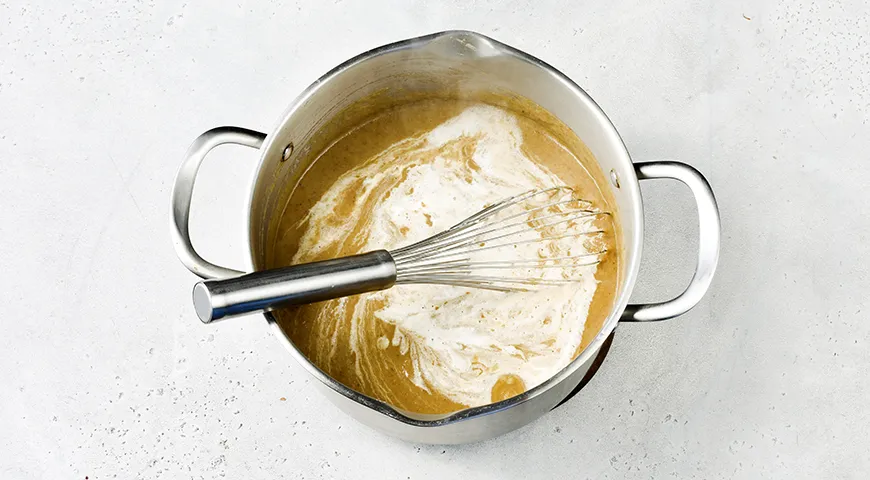 Крем-суп из грибов со сливками