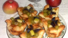 Простые рецепты с яблоком и виноградом