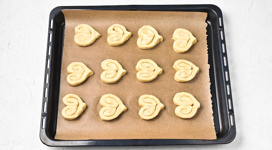 Творожное печенье «Сердечки»