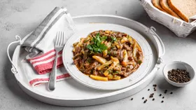 Рецепты с мукой, мясом и огурцом