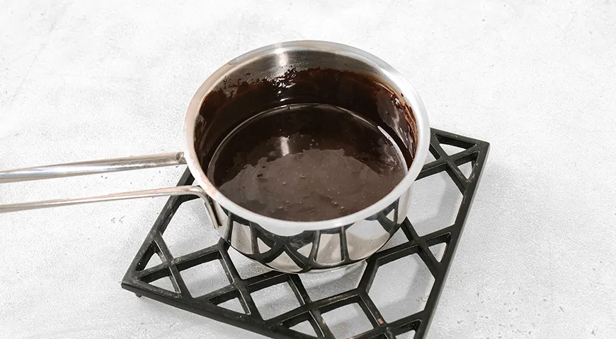 Постная шоколадная глазурь