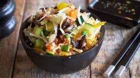 Рецепты с грибами, соусами и горохом