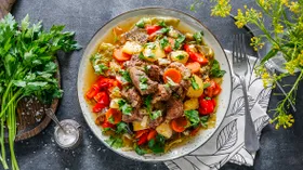 Рецепты с картофелем, баклажаном и говядиной