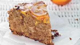 Рецепты с фруктами, коньяком и миндалём