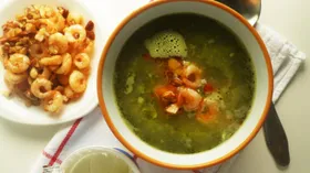 Рецепты с овощами, морепродуктами и миндалём