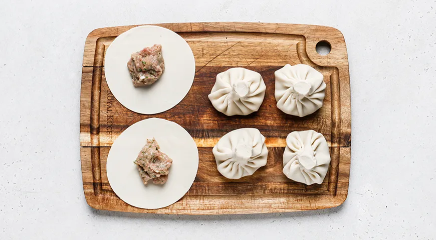 Хинкали со свининой