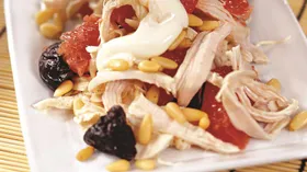 Рецепты с овощами, майонезом и черносливом