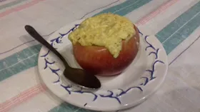 Чизкейк в яблоке