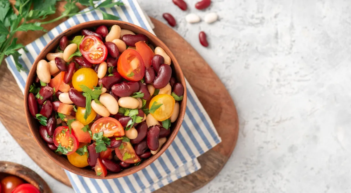 Для приготовлении салатов чаще всего используют красную и белую фасоль