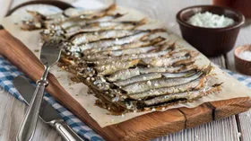 Рецепты с рыбой, кисломолочными продуктами и маслом растительным