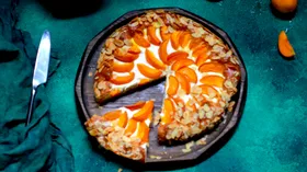Творожная галета с абрикосами